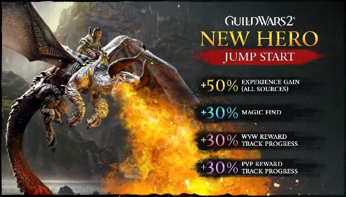 Guild Wars 2's New Hero Jump Start Bonus Event is Back Today